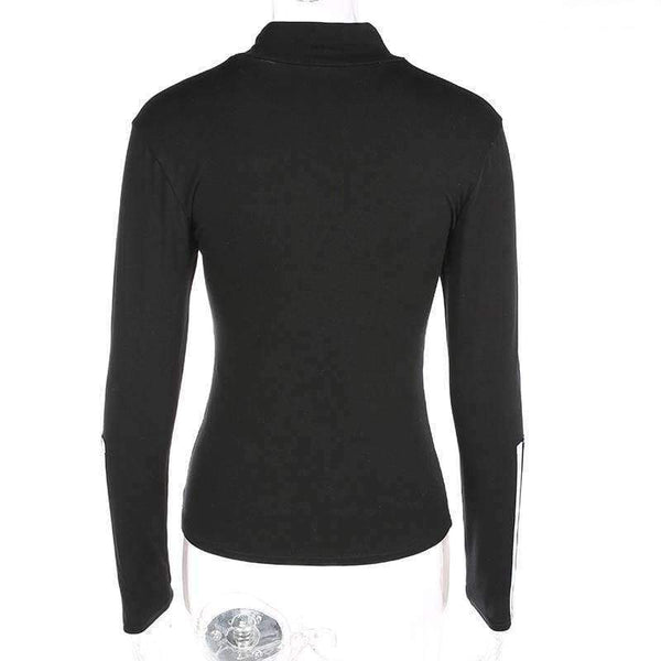 Planet Gates L Women Stripped Compression Tights Long Sleeve t-shirt 2017 Fashion Slim Fitness Body Shaper Tee Shirts Casual Women Tops