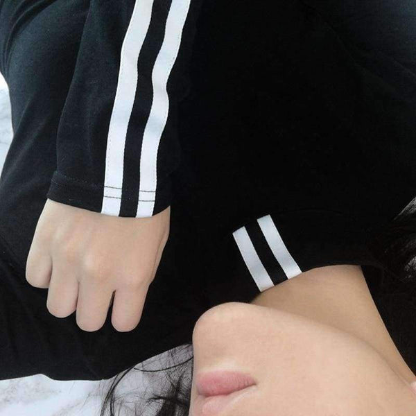 Planet Gates L Women Stripped Compression Tights Long Sleeve t-shirt 2017 Fashion Slim Fitness Body Shaper Tee Shirts Casual Women Tops