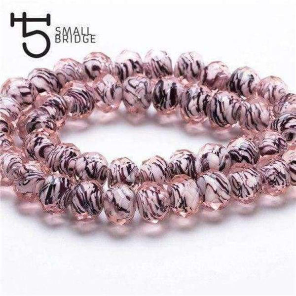 Planet Gates L005 / 12mm 10pcs 12mm Murano Faceted Black Flower Lampwork Beads for Bracelet Making Women Diy Accessories Round Glass Large Beads Wholesale L003