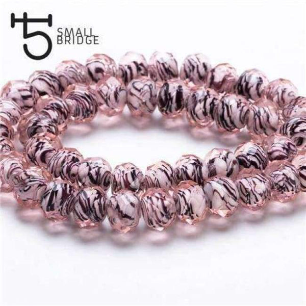 Planet Gates L005 / 12mm 10pcs 12mm Murano Mixed Color Flower Glass Beads for Bracelet Making Material Pearls Faceted Rondelle Large Lampwork Beads L001