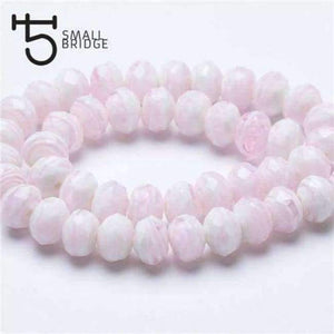 Planet Gates L008 / 12mm 10pcs 12mm Murano Mixed Color Flower Glass Beads for Bracelet Making Material Pearls Faceted Rondelle Large Lampwork Beads L001