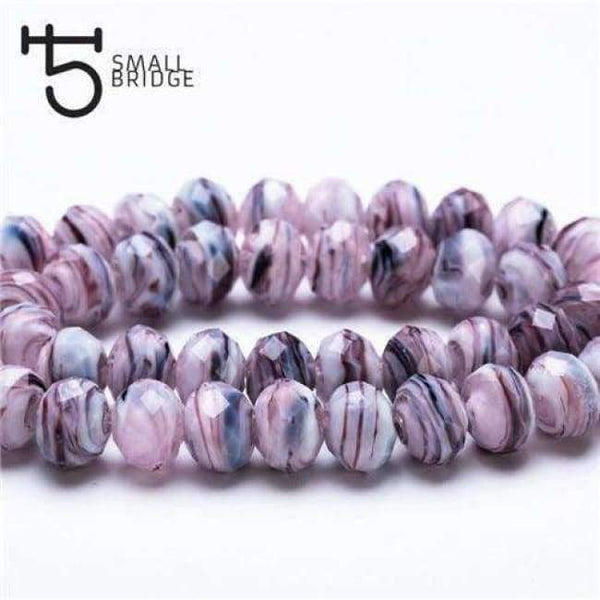 Planet Gates L010 / 12mm 10pcs 12mm Murano Faceted Black Flower Lampwork Beads for Bracelet Making Women Diy Accessories Round Glass Large Beads Wholesale L003