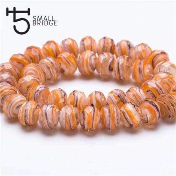 Planet Gates L013 / 12mm 10pcs 12mm Murano Faceted Black Flower Lampwork Beads for Bracelet Making Women Diy Accessories Round Glass Large Beads Wholesale L003