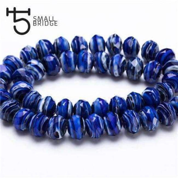 Planet Gates L015 / 12mm 10pcs 12mm Murano Mixed Color Flower Glass Beads for Bracelet Making Material Pearls Faceted Rondelle Large Lampwork Beads L001