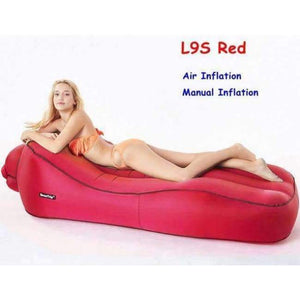 Planet Gates L9S Red / China BEAUTRIP Inflatable Lounger Air Hammock Sleeping Bag Airbag Outdoor Camping Mattress Airbed Beach Chair Lazy Bag Bed Pool Float