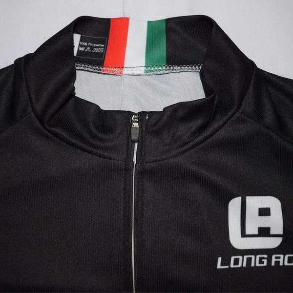 Planet Gates LA212 black bib set / XS Italian flag men's cycling jersey Summer Short Sleeve Cycling Jerseys/Bike Sports Clothing Bicycle Clothes Ropa Ciclismo