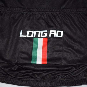 Planet Gates LA212 black bib set / XS Italian flag men's cycling jersey Summer Short Sleeve Cycling Jerseys/Bike Sports Clothing Bicycle Clothes Ropa Ciclismo