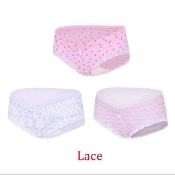 Planet Gates Lace / XL 3 PCS/Lot low-Waist Maternity panties cotton Pregnancy underwear Intimates clothes briefs for pregnant women clothing