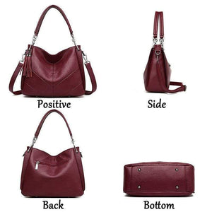 Ladies Hand Bags Tassel Leather Luxury Handbags Women Bags Designer High Quality Shoulder Crossbody Bags