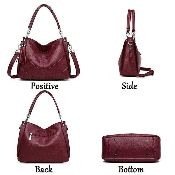 Ladies Hand Bags Tassel Leather Luxury Handbags Women Bags Designer High Quality Shoulder Crossbody Bags