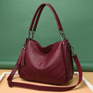 Ladies Hand Bags Tassel Leather Luxury Handbags Women Bags Designer High Quality Shoulder Crossbody Bags