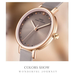 Planet Gates Ladies Quartz Watch Leather Strap Montre Femme Fashion Women Wrist Watches Relogio Feminino Female Clock