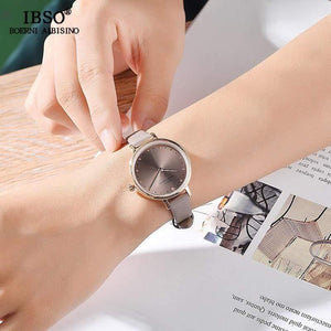 Planet Gates Ladies Quartz Watch Leather Strap Montre Femme Fashion Women Wrist Watches Relogio Feminino Female Clock