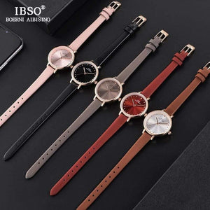 Planet Gates Ladies Quartz Watch Leather Strap Montre Femme Fashion Women Wrist Watches Relogio Feminino Female Clock