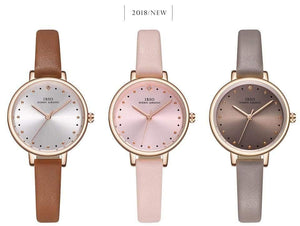 Planet Gates Ladies Quartz Watch Leather Strap Montre Femme Fashion Women Wrist Watches Relogio Feminino Female Clock