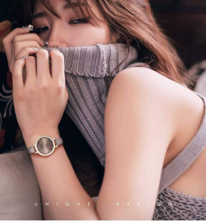 Planet Gates Ladies Quartz Watch Leather Strap Montre Femme Fashion Women Wrist Watches Relogio Feminino Female Clock