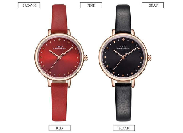 Planet Gates Ladies Quartz Watch Leather Strap Montre Femme Fashion Women Wrist Watches Relogio Feminino Female Clock