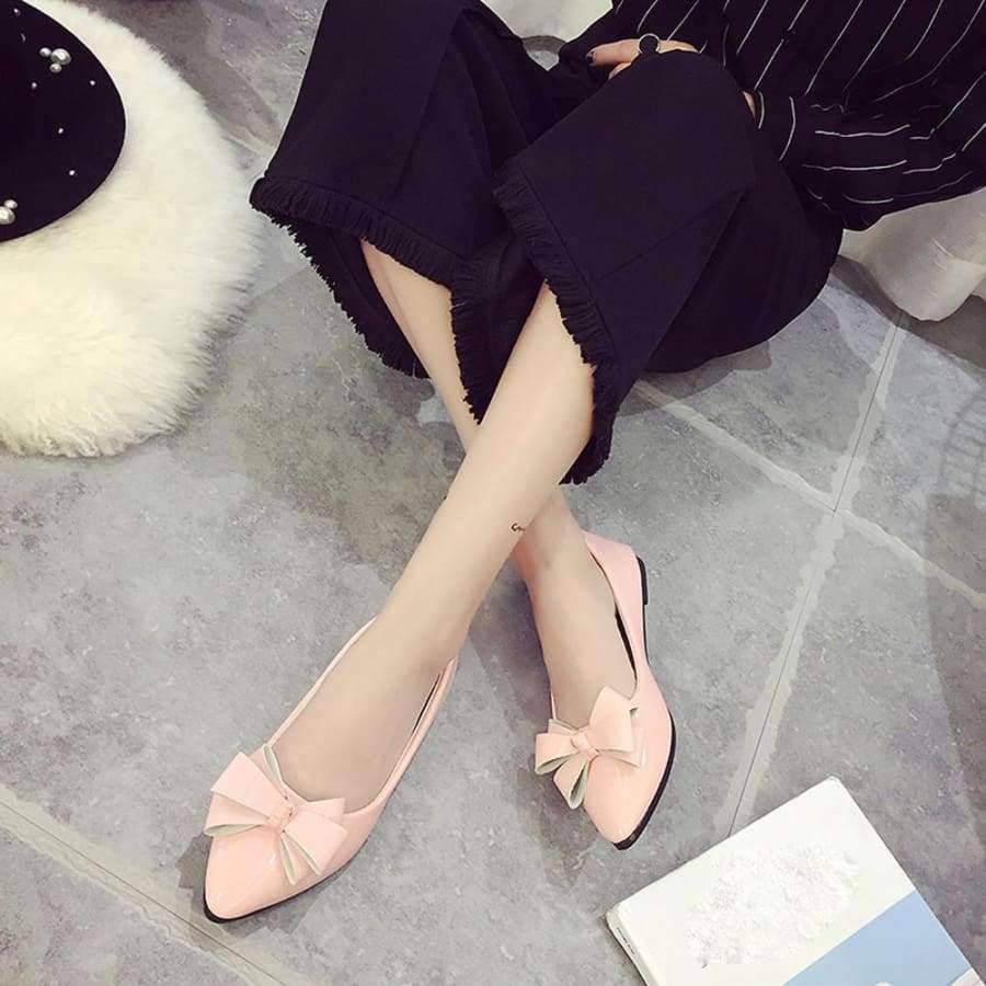 Planet Gates ladies shoes platform Fashion Bow Pointed Toe Women Flats Woman Flat Shoes Ballet Flats Ladies  #NFA