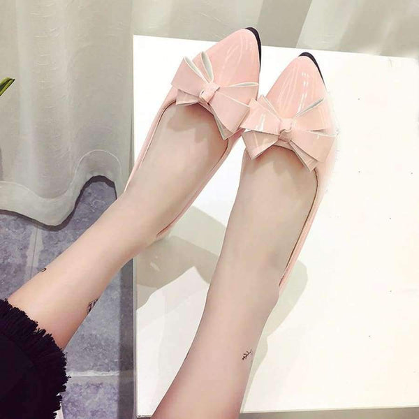 Planet Gates ladies shoes platform Fashion Bow Pointed Toe Women Flats Woman Flat Shoes Ballet Flats Ladies  #NFA