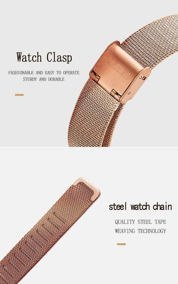 Planet Gates Ladies Watch Brand Luxury Women Watches Waterproof Rose Gold Stainless Steel Quartz Calendar Wrist Watch montre femme