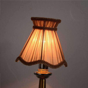 Planet Gates LAINGDERFUL 15cm Bubble Lampshade European Wave Cloth Princess Lampshade Crystal Chandelier Light Shade for E14 candle lamp