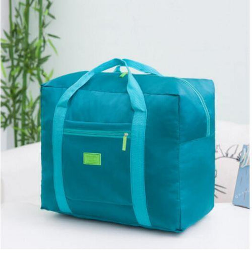 Planet Gates Lake Blue Fashion WaterProof Travel Bag Large Capacity Bag Women Nylon Folding Bag Unisex Luggage Travel Handbags Unisex Travel Bags