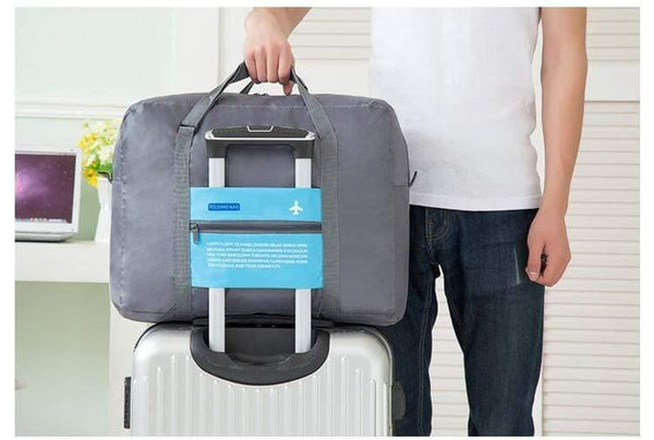 Planet Gates Lake Blue Fashion WaterProof Travel Bag Large Capacity Bag Women Nylon Folding Bag Unisex Luggage Travel Handbags Unisex Travel Bags