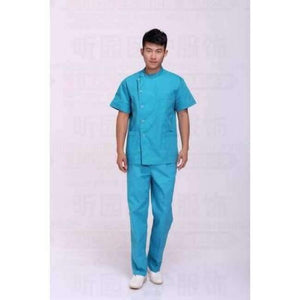 Planet Gates lake blue men / S Summer women hospital customized logo medical scrub set design slim fit dental scrubs beauty salon nurse uniform spa
