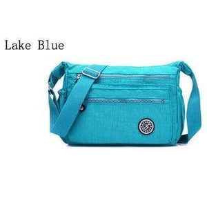 Planet Gates Lake Blue Women Messenger Bags Mini Ladies Nylon Handbags Shoulder Bag For Women Tote Handbag Bolsas Feminina Crossbody Bags