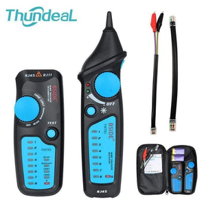 LAN Tester RJ45 Network Cable Tester Cable Tracker Analyzer Detector Line Finder Analyzer FWT81 Telephone Wire Toner Ethernet