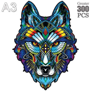 Planet Gates LANG-38-A3 3D Puzzle Board Game Montessori Educational Wooden Toys Puzzle Animal Jigsaw Puzzles Owl for Adult Kids Wooden Toy Gift