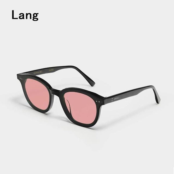 Planet Gates Lang-red Korea Brand Design GENTLE Sunglasses  Women Men Acetate Superior Quality Popular Sunglasses With  Original  Case