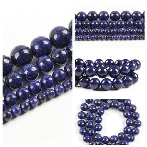Planet Gates lapis lazuli stone / 6mm 60pcs 6 8 10mm Natural Stone Beads for jewelry making Diy Bracelet Lapis lazuli Tiger Eye Howlite Beads Round loose Beads Wholesale
