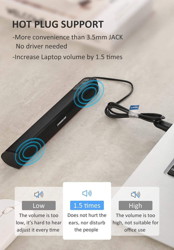 Planet Gates Laptop Speaker USB Wired With Subwoofer Sound Box For Computer Steoreo Lounderspeaker Driver Free Dual  Channels