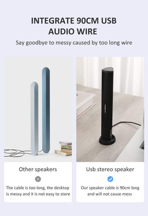 Planet Gates Laptop Speaker USB Wired With Subwoofer Sound Box For Computer Steoreo Lounderspeaker Driver Free Dual  Channels