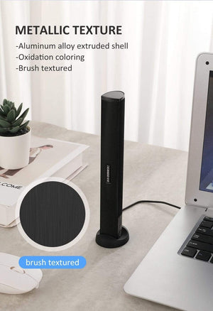 Planet Gates Laptop Speaker USB Wired With Subwoofer Sound Box For Computer Steoreo Lounderspeaker Driver Free Dual  Channels