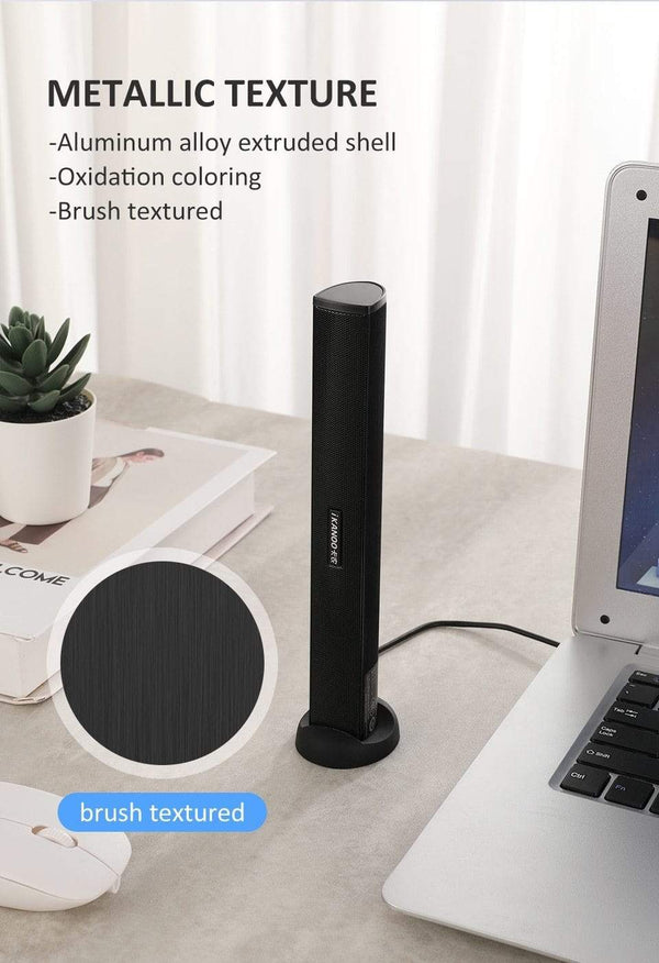 Planet Gates Laptop Speaker USB Wired With Subwoofer Sound Box For Computer Steoreo Lounderspeaker Driver Free Dual  Channels