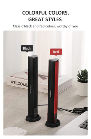 Planet Gates Laptop Speaker USB Wired With Subwoofer Sound Box For Computer Steoreo Lounderspeaker Driver Free Dual  Channels