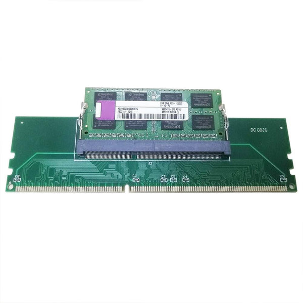 Planet Gates Laptop The Adapter Card 200 Pin DDR3 SO-DIMM to Desktop 240 Pin DIMM Professional Practical DDR3 Memory RAM Connector Adapter