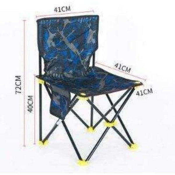 Planet Gates Large 1 2018 New Folding Chair Outdoor Back Fishing Chair Portable Outdoor Camping Must-have Folding Chair Creative Fashion Chair Q375