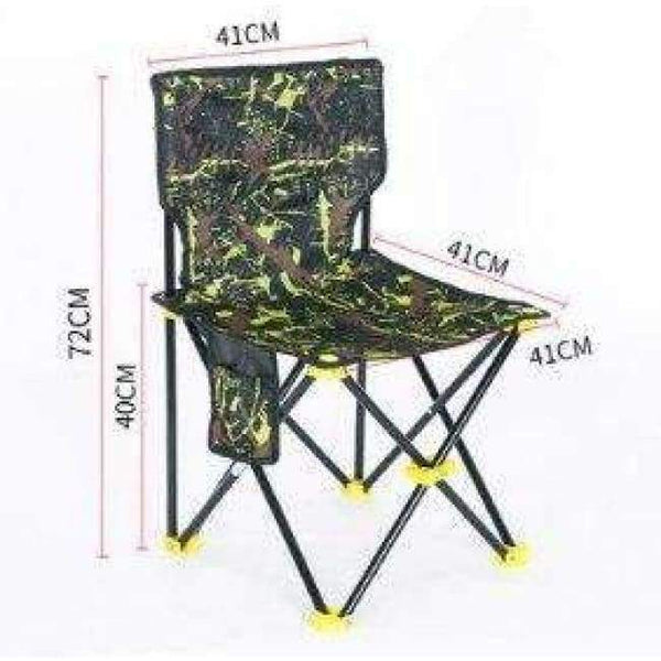 Planet Gates Large 2 2018 New Folding Chair Outdoor Back Fishing Chair Portable Outdoor Camping Must-have Folding Chair Creative Fashion Chair Q375