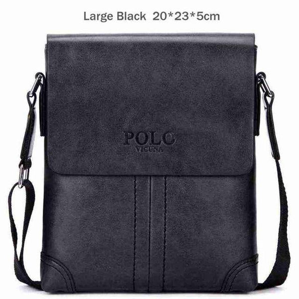 Planet Gates Large Black / China Unique Thread Design Mens Frosted PU Leather Messenger Bag Small Leisure Mens Bag Promotional Men Shoulder Bag New