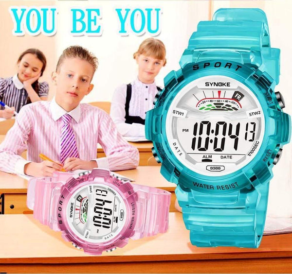 Digital Children Watch Kids Watches Girls Boys Clock Child Sport Wrist Watch Digital-watch for Girl Boy Surprise Gift - Planet Gates