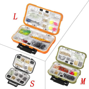 Planet Gates Large Capacity 24/28 Grid Fishing Gear Accessories Waterproof sub-Box Fishing Hook Supplies Tool Storage Box Fishing Tackle box