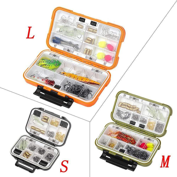 Planet Gates Large Capacity 24/28 Grid Fishing Gear Accessories Waterproof sub-Box Fishing Hook Supplies Tool Storage Box Fishing Tackle box