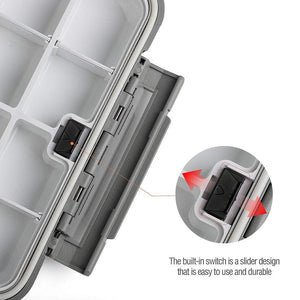 Planet Gates Large Capacity 24/28 Grid Fishing Gear Accessories Waterproof sub-Box Fishing Hook Supplies Tool Storage Box Fishing Tackle box