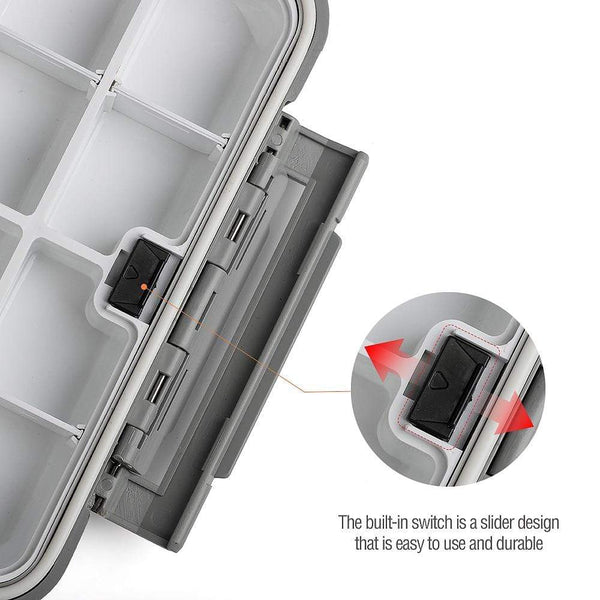 Planet Gates Large Capacity 24/28 Grid Fishing Gear Accessories Waterproof sub-Box Fishing Hook Supplies Tool Storage Box Fishing Tackle box