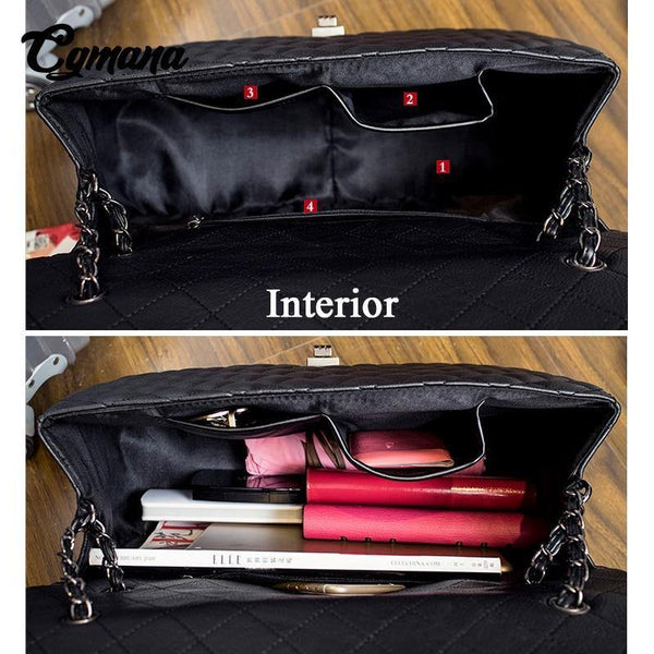 Planet Gates Large Capacity Bag  Large Shoulder Bag Women Travel Bags Leather Pu Quilted Bag Female Luxury Handbags Bolsa Feminina