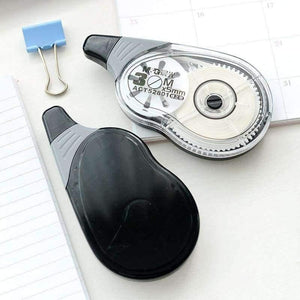 Planet Gates Large Capacity Correction Tape Roller 5mm x 30m Long White Sticker Student Study Tools Office and School Supplies Stationery