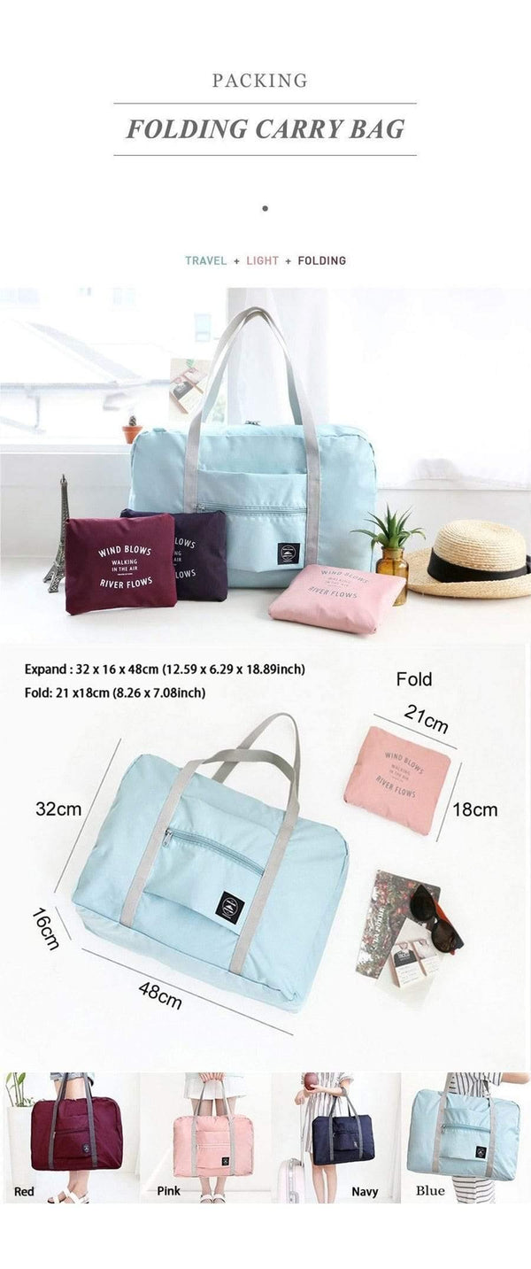 Planet Gates Large Capacity Nylon Unisex Travel Bags Foldable Suitcase Luggage Bags Travel Package Airplane Packing Handbag